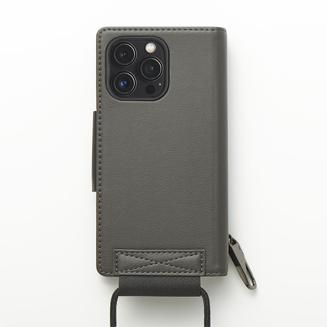 【アウトレット】【iPhone13 Pro ケース】Teshe light flip case for iPhone13 Pro (charcoal)サブ画像