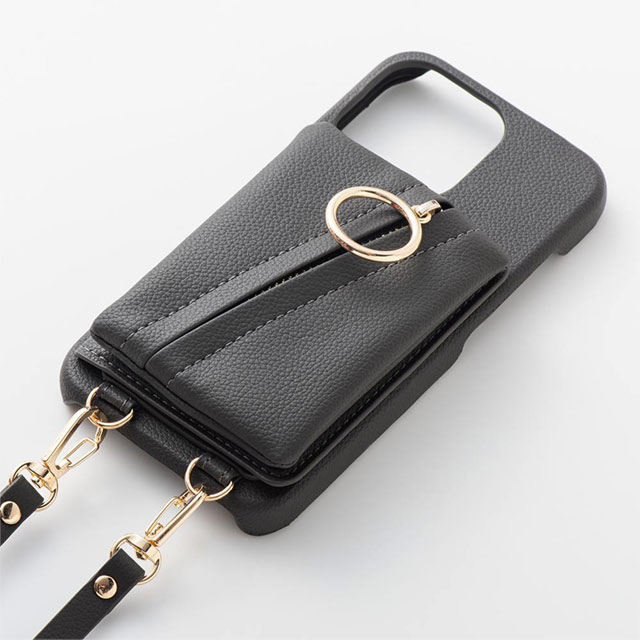 【アウトレット】【iPhone13 mini/12 mini ケース】Clutch Ring Case for iPhone13 mini (dark gray)サブ画像