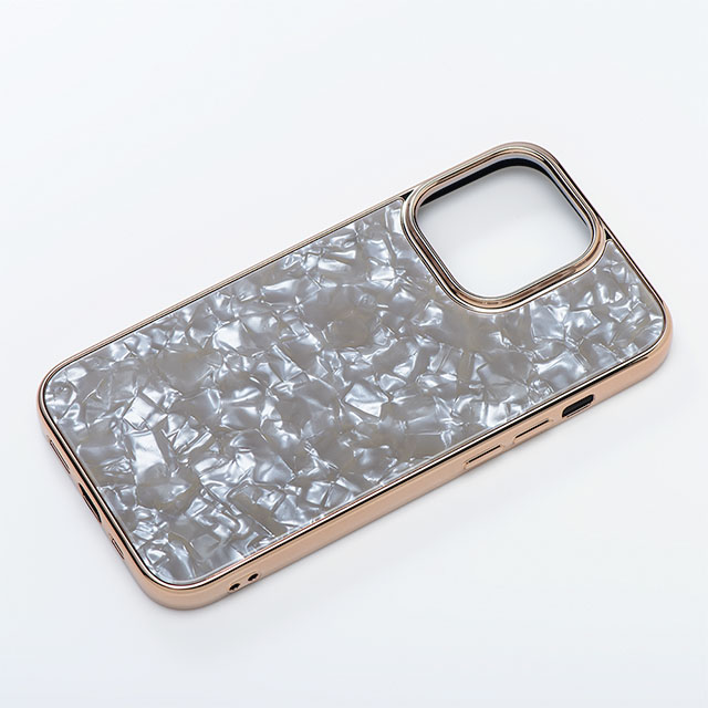 【アウトレット】【iPhone13 mini/12 mini ケース】Glass Shell Case for iPhone13 mini (sepia)サブ画像