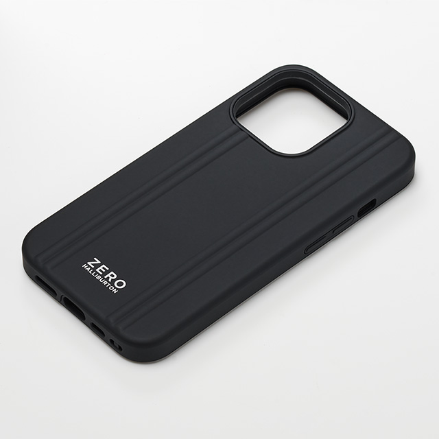 【アウトレット】【iPhone13 mini ケース】ZERO HALLIBURTON Hybrid Shockproof Case for iPhone13 mini (Black)サブ画像