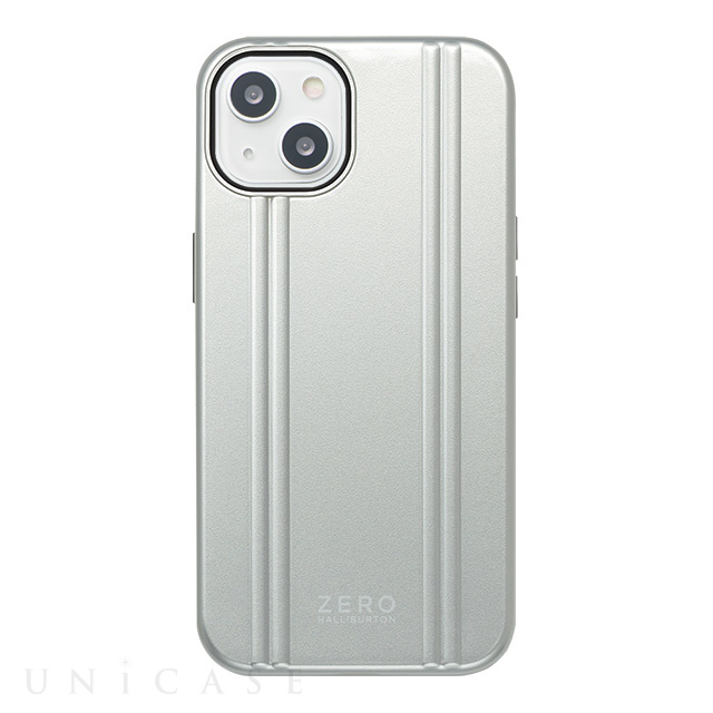 【アウトレット】【iPhone13 ケース】ZERO HALLIBURTON Hybrid Shockproof Case for iPhone13 (Silver)