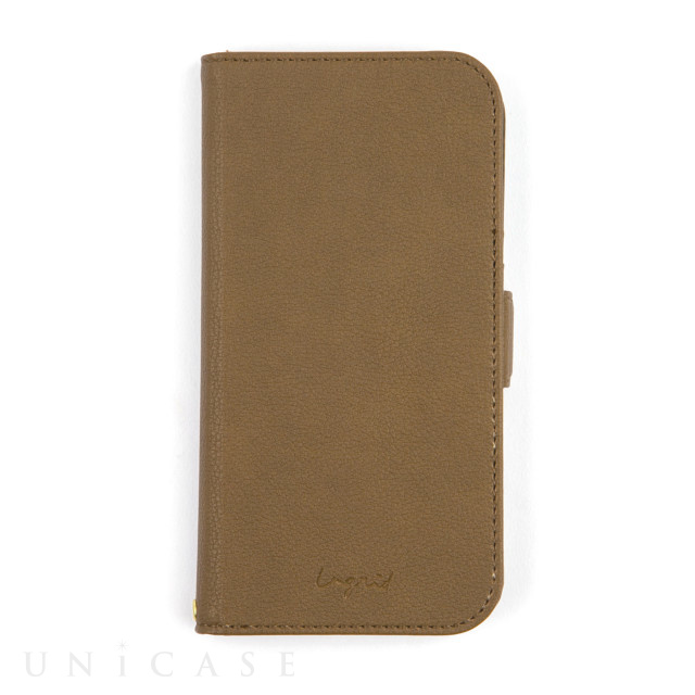 【iPhone13 ケース】Book Type Case (BROWN)