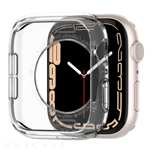 【Apple Watch ケース 41/40mm】Liquid Crystal (Crystal Clear) for Apple Watch SE/Series7/6/5/4
