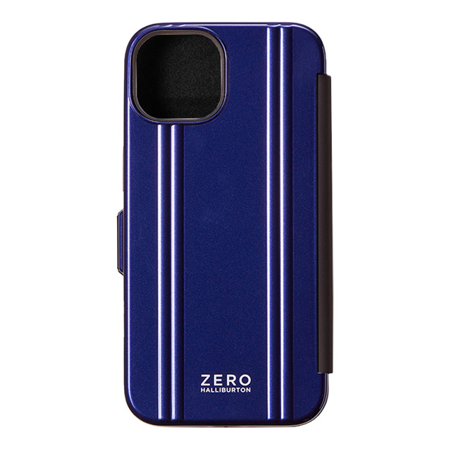 【iPhone14/13 ケース】ZERO HALLIBURTON Hybrid Shockproof Flip Case (Blue)サブ画像