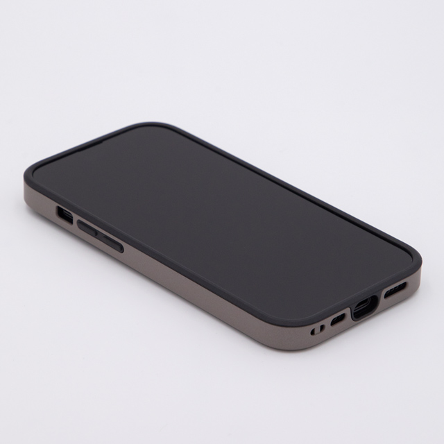 【iPhone14/13 ケース】Smooth Touch Hybrid Case (black)サブ画像