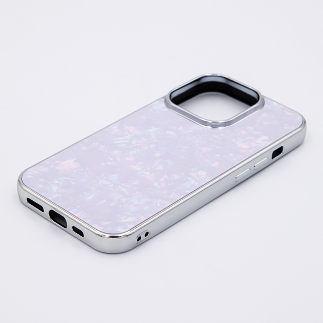 【iPhone14/13 ケース】Glass Shell Case (lilac)サブ画像