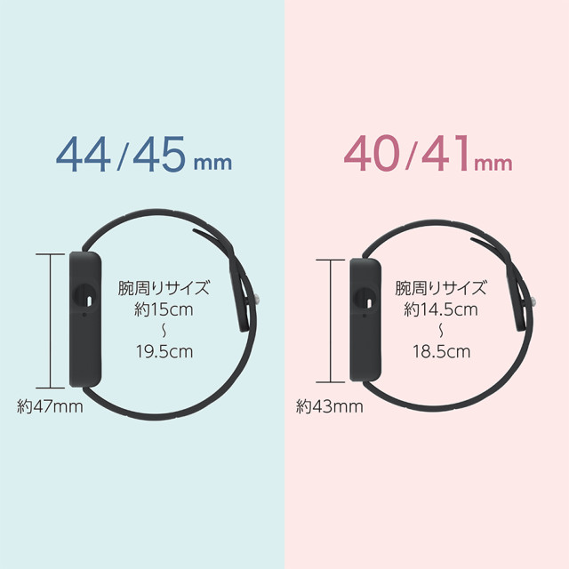 【Apple Watch バンド 45/44mm】TILE Apple Watch Band Case (BLACK) for Apple Watch SE(第2/1世代)/Series9/8/7/6/5/4サブ画像