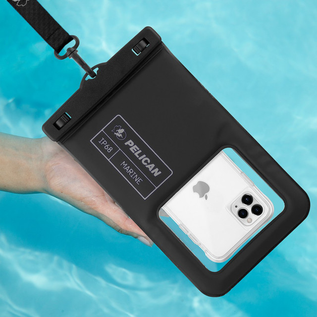 防水ポーチ Marine Waterproof Floating Pouch XL for Universal Max 7.0 inch (Stealth Black)サブ画像