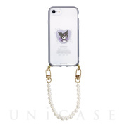 【iPhoneSE(第3/2世代)/8/7/6s/6 ケース】サンリオキャラクターズ IIII fit Strap Pearl (クロミ)