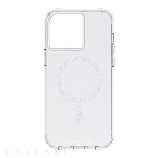 【iPhone14 Pro Max ケース】MagSafe対応・抗菌・3.0m落下耐衝撃 Twinkle Diamond (Clear)