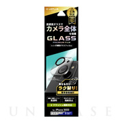 【iPhone14 フィルム】レンズ保護ガラスフィルム「GLASS PREMIUM FILM」 レンズ一体型 (スーパークリア)