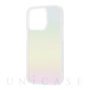 【iPhone14 Pro ケース】ガラスハイブリッドケース (マット/オーロラ)