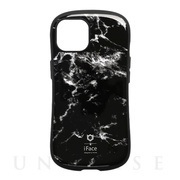 【iPhone14 ケース】iFace First Class Marbleケース (ブラック)