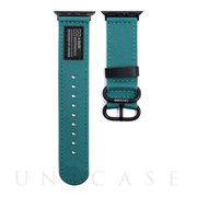 【Apple Watch バンド 41/40/38mm】SOFT WOVEN STRAP (グリーン) for Apple Watch SE(第2/1世代)/Series9/8/7/6/5/4/3/2/1