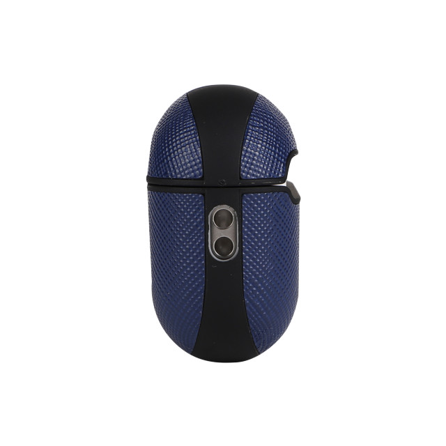 【AirPods Pro(第2世代) ケース】“スクエアプレート” PU Leather Case (D.BLUE)goods_nameサブ画像