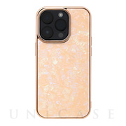 【アウトレット】【iPhone14 Pro ケース】Glass Shell Case (coral pink)
