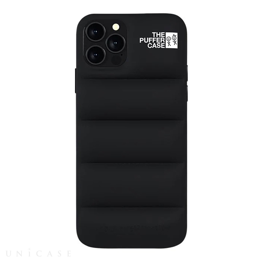 【iPhone12/12 Pro ケース】THE PUFFER CASE (BLACK)