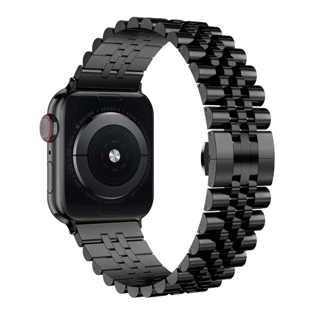 【Apple Watch バンド 49/45/44/42mm】クラシックバンド ジュビリー (ブラック) for Apple Watch Ultra2/1/SE(第2/1世代)/Series9/8/7/6/5/4/3/2/1サブ画像