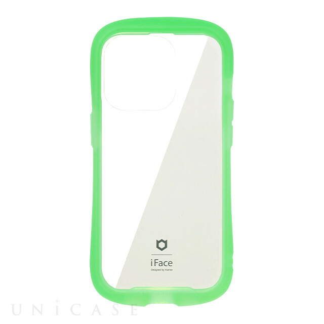 【iPhone13 Pro ケース】iFace Reflection Neo 強化ガラスクリアケース (クリアグリーン)