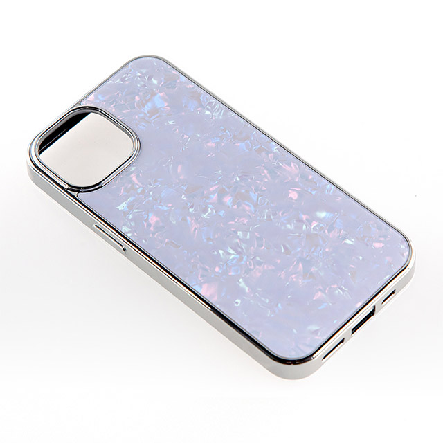【iPhone15/14/13 ケース】Glass Shell Case (lilac)サブ画像