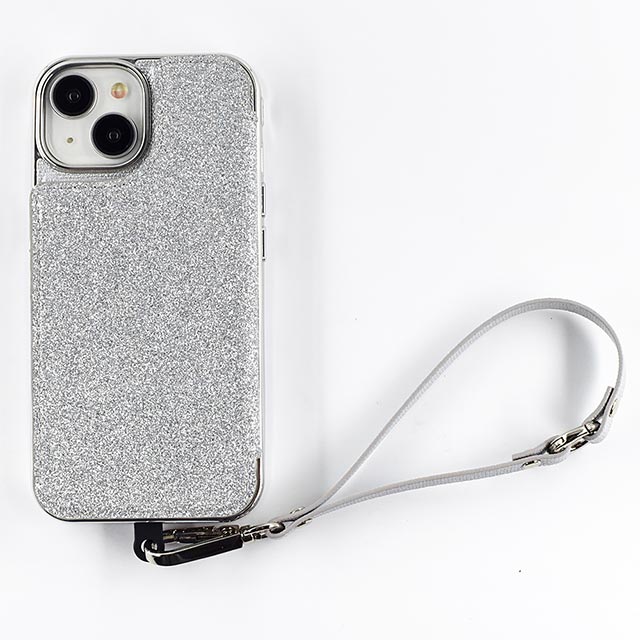 【iPhone15/14/13 ケース】Cross Body Case Duo (shine silver)サブ画像