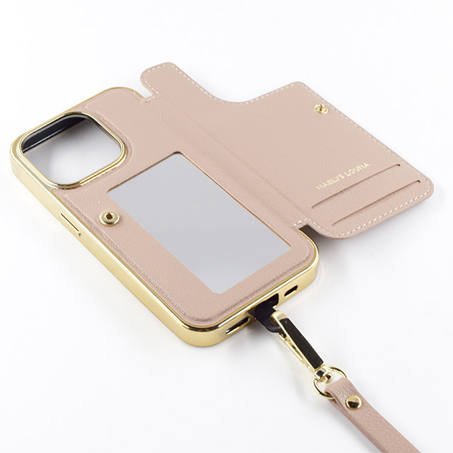 【iPhone15 Pro ケース】Cross Body Case Duo (beige)サブ画像
