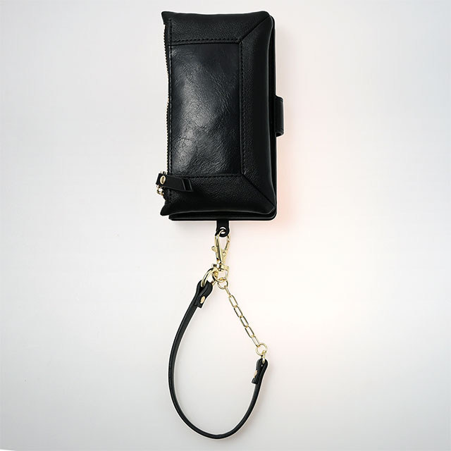 【iPhone15/14/13 ケース】Minimal Pouch Case (black)サブ画像