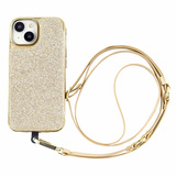 【iPhone15/14/13 ケース】Cross Body Case Duo (prism gold)