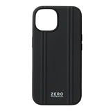 【iPhone15/14/13 ケース】ZERO HALLIBURTON Hybrid Shockproof Case (Black)