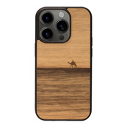 【iPhone15 Pro ケース】MagSafe対応天然木ケース (Terra)