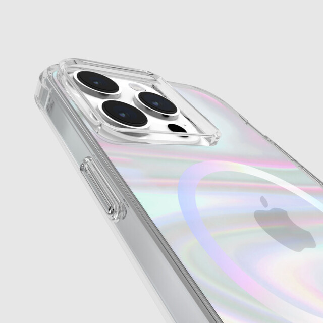 【iPhone15 Pro Max ケース】MagSafe対応 抗菌 リサイクル材料 Soap Bubble (Iridescent)サブ画像