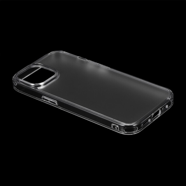 【iPhone15/14 ケース】反射防止・耐傷・ガラスハイブリッドケース 「UTILO Glass Mat」 (クリア)サブ画像