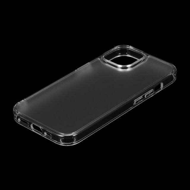 【iPhone15/14 ケース】反射防止・耐傷・ガラスハイブリッドケース 「UTILO Glass Mat」 (クリア)サブ画像