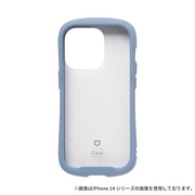 【iPhone15 Pro ケース】iFace Reflection強化ガラスクリアケース (ペールブルー)