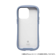 【iPhone15 Pro Max ケース】iFace Reflection強化ガラスクリアケース (ペールブルー)