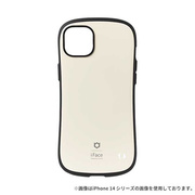 【iPhone15 Plus ケース】iFace First Class KUSUMIケース (くすみホワイト)