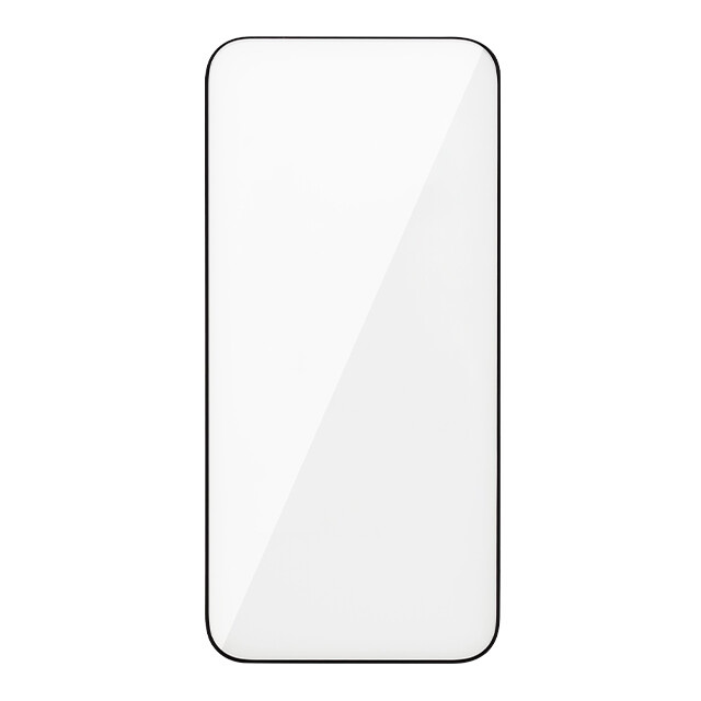 【iPhone15 Plus/14 Pro Max フィルム】iFace Round Edge Tempered Glass Screen Protector ラウンドエッジ強化ガラス 液晶保護シート (ブラック)