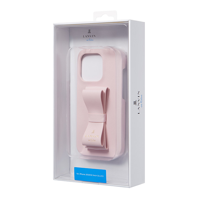 【iPhone15 Pro ケース】Slim Wrap Case Stand ＆ Ring Ribbon (Sakura Pink)サブ画像