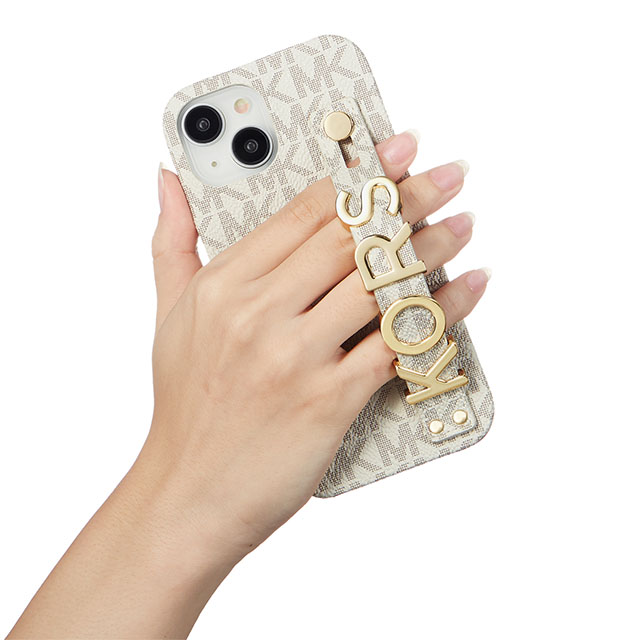 【iPhone15 ケース】Slim Wrap Case Stand ＆ Ring (Vanilla)サブ画像