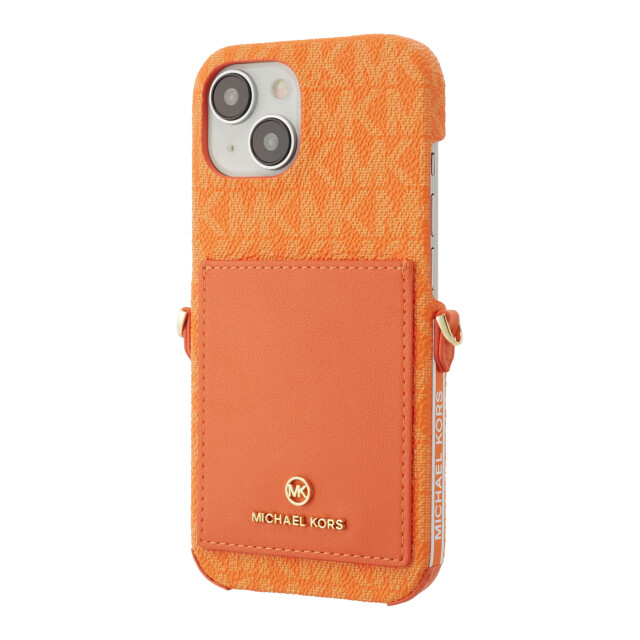 【iPhone15 ケース】Wrap Case Pocket with Strap (Orange)サブ画像