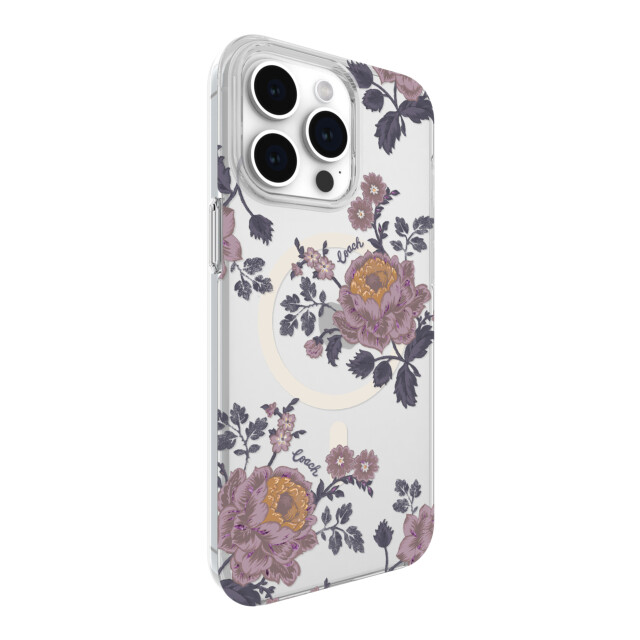 【iPhone15 Pro Max ケース】Protective Case for MagSafe (Moody Floral/Purple/Glitter/Clear)goods_nameサブ画像