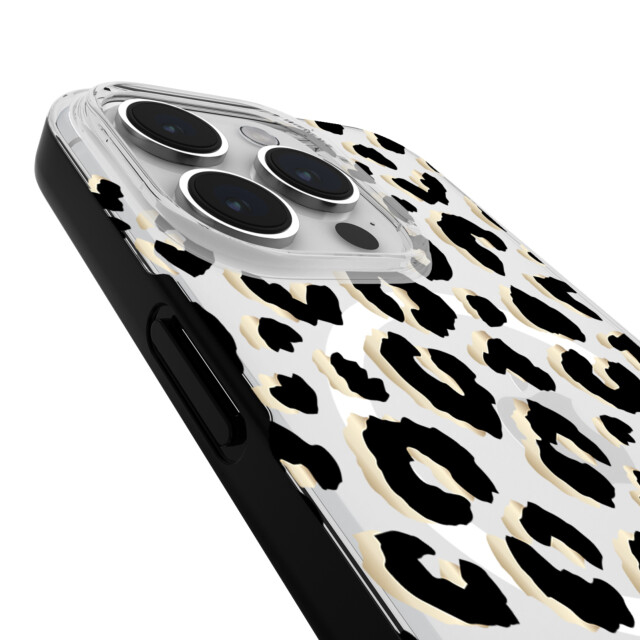【iPhone15 Pro ケース】Protective Hardshell Case for MagSafe (City Leopard Black/Gold Foil/Clear)サブ画像