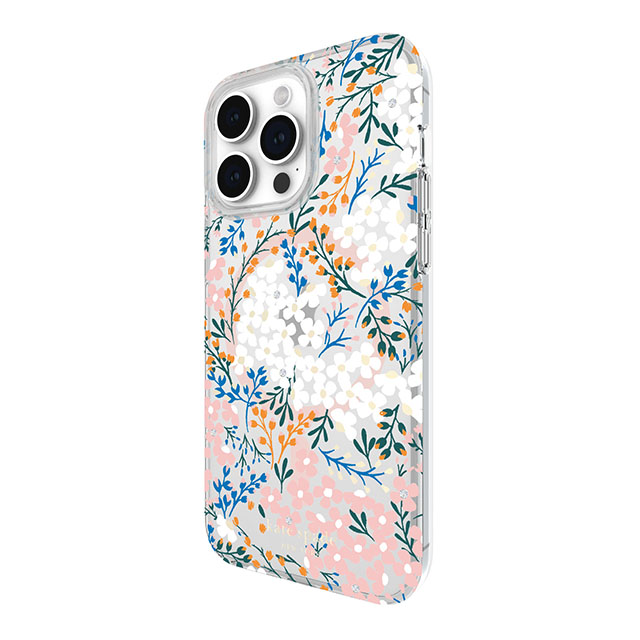 【iPhone15 Pro Max ケース】Protective Hardshell Case for MagSafe (Multi Floral/Rose/Pacific Green/Clear/Gems)サブ画像