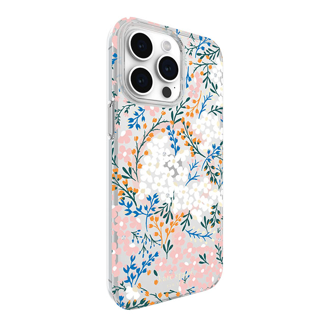 【iPhone15 Pro Max ケース】Protective Hardshell Case for MagSafe (Multi Floral/Rose/Pacific Green/Clear/Gems)サブ画像