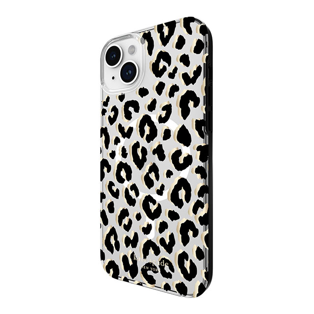 【iPhone15 Plus ケース】Protective Hardshell Case for MagSafe (City Leopard Black/Gold Foil/Clear)サブ画像