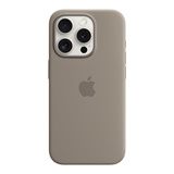 MagSafe対応iPhone 15 Pro シリコーンケース - クレイ