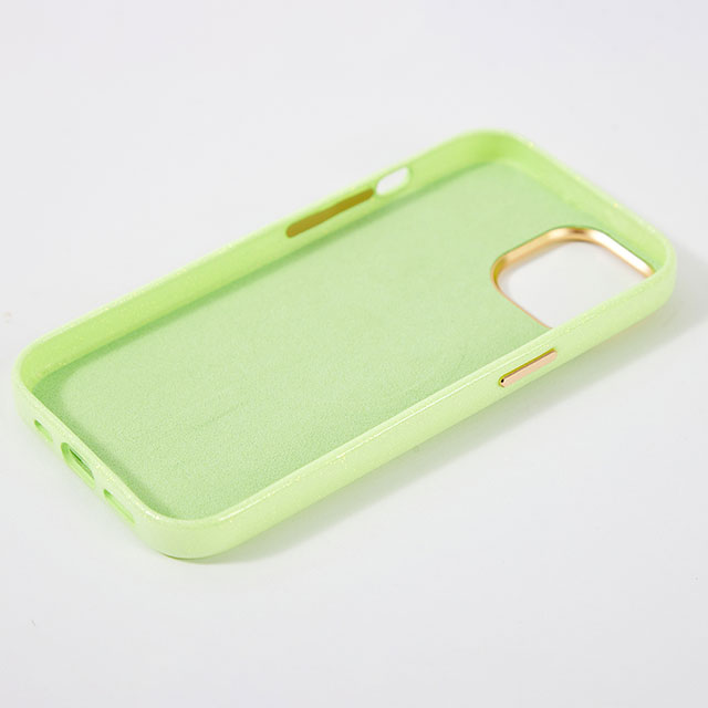 【iPhone15/14/13 ケース】Sparkling Case(neon green)サブ画像