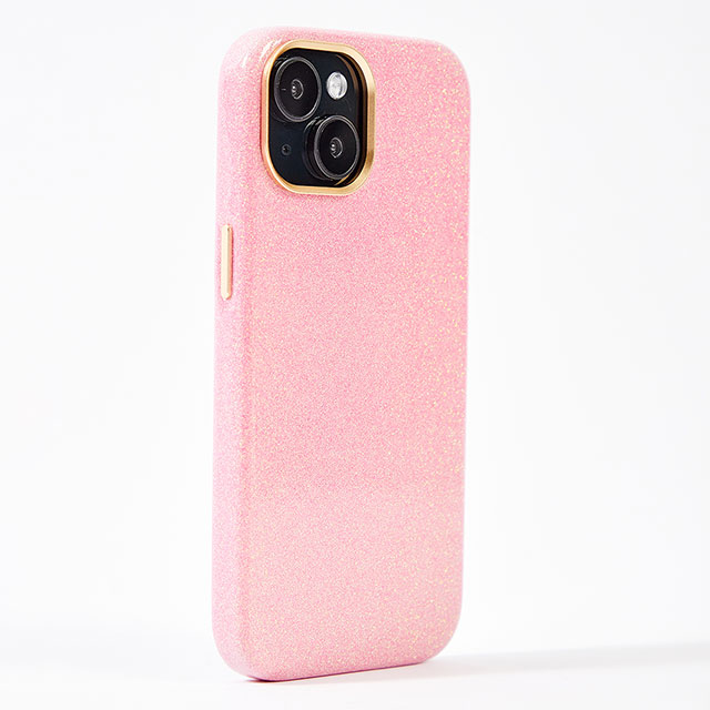 【iPhone15/14/13 ケース】Sparkling Case(rose pink)サブ画像