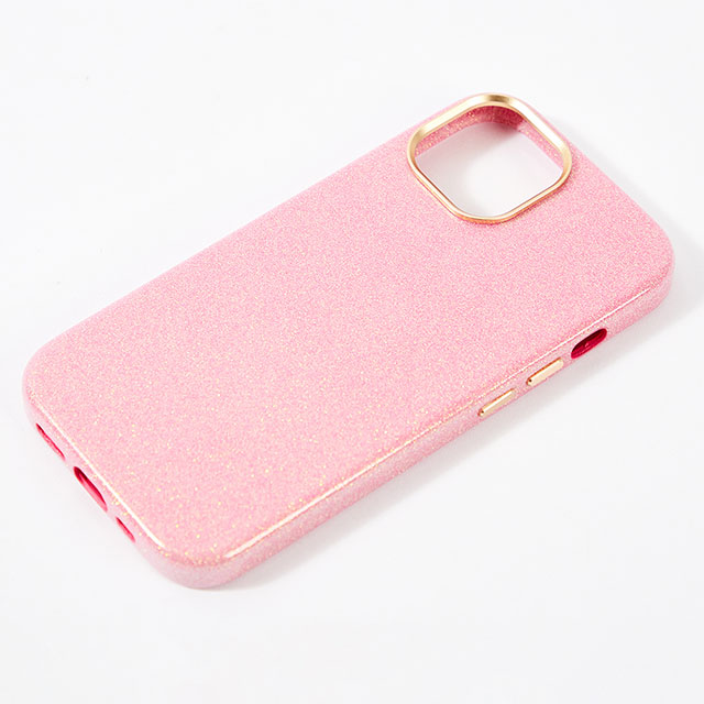 【iPhone15/14/13 ケース】Sparkling Case(rose pink)サブ画像