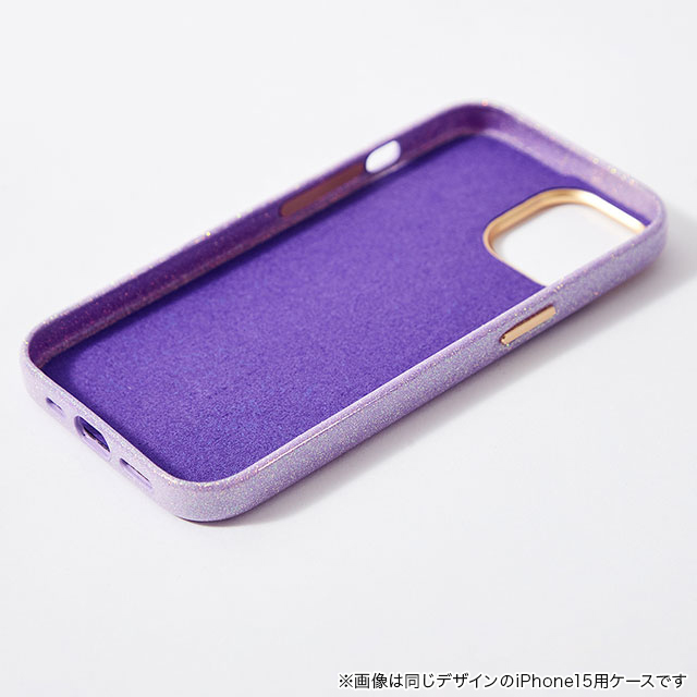 【iPhone15 Pro ケース】Sparkling Case(purple)サブ画像